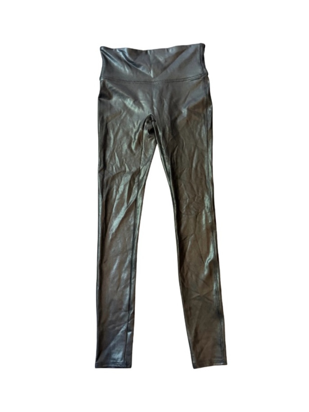 Spanx Black Faux Leather Leggings